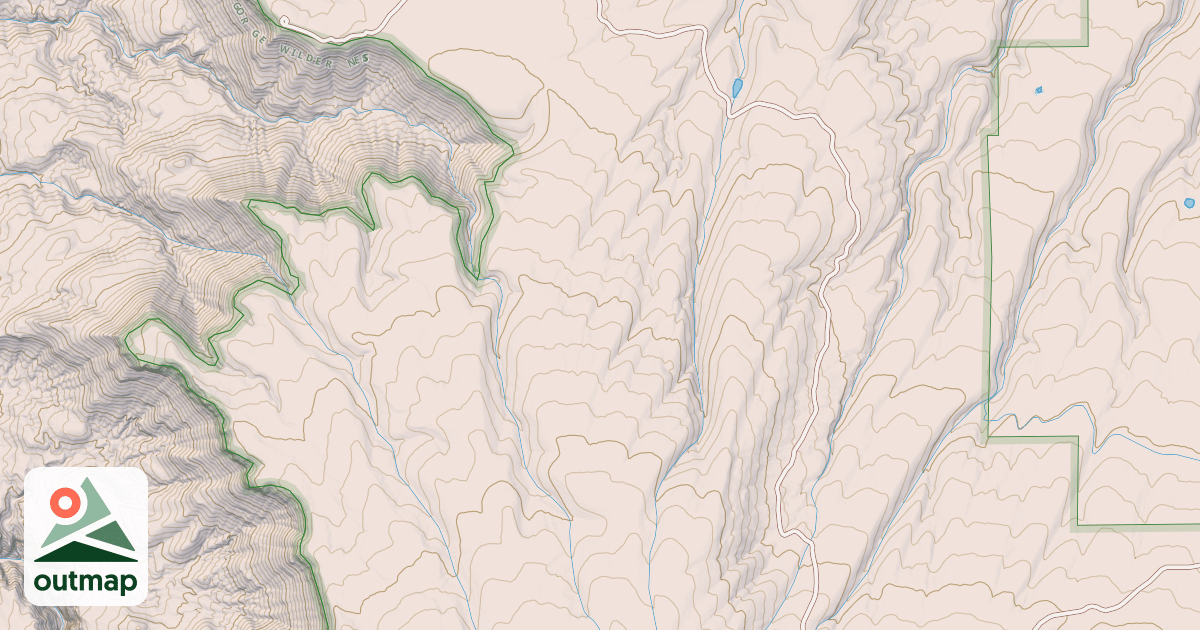 Map of BLM National GTLF Public Motorized Roads 39923c30-d774-4437-89af-a40e643d49bd