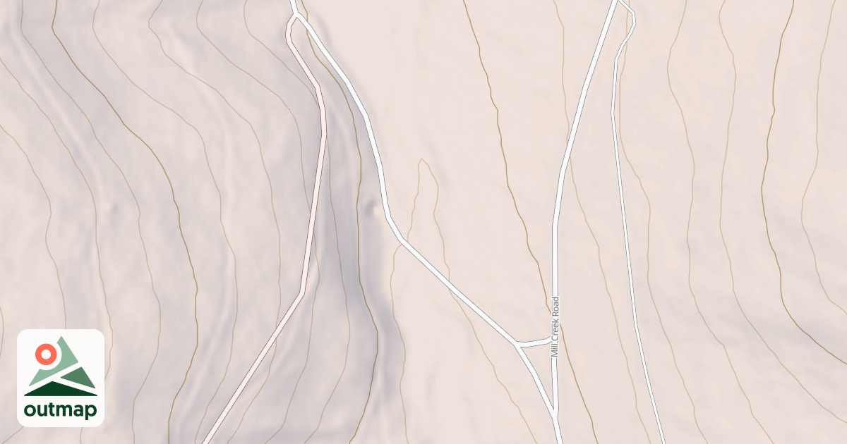 Map of BURNT POINT CREEK