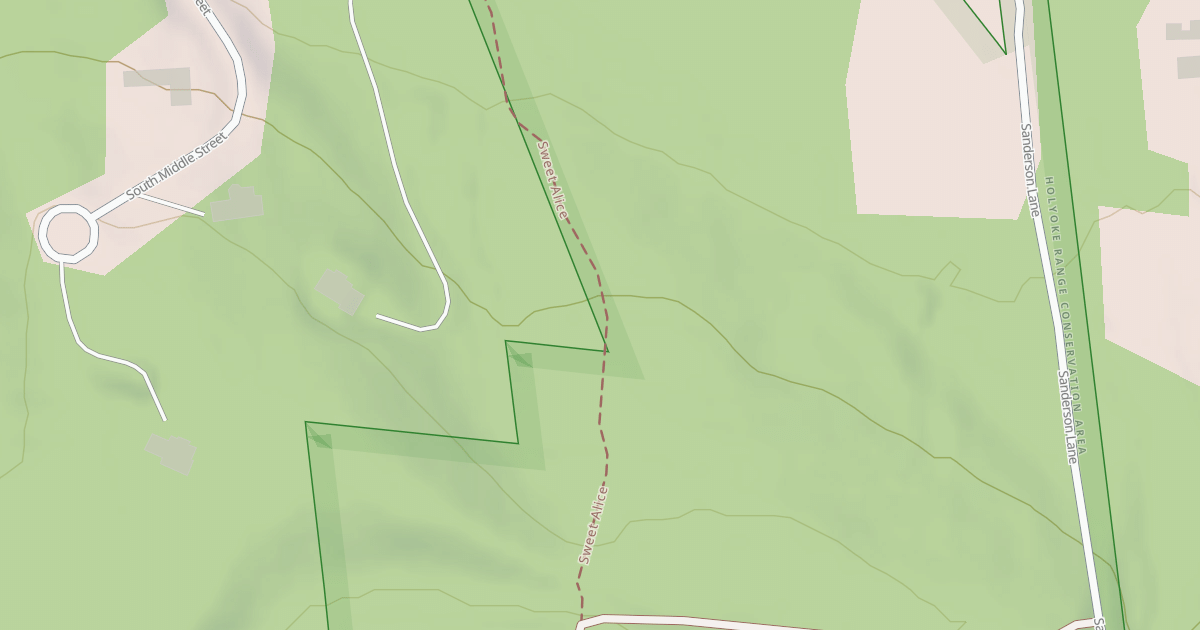 Map preview of Sweet Alice Trail