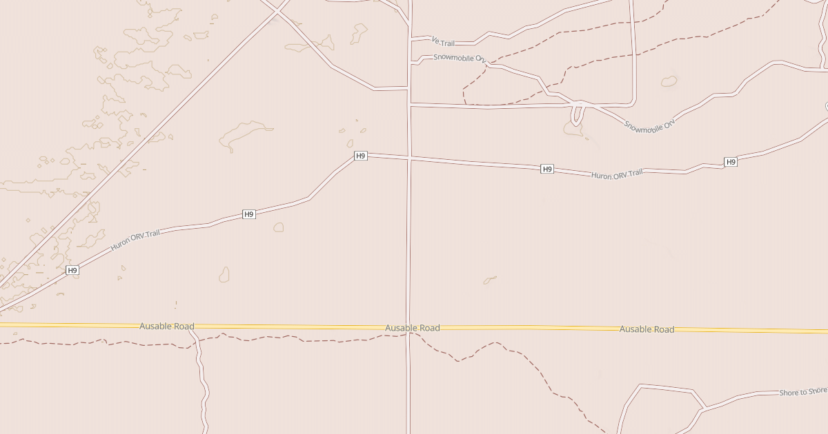 Map preview of Huron Orv, Smt/huron Orv Trail