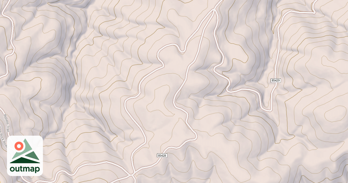 Map of BEVANS CREEK ACCESS