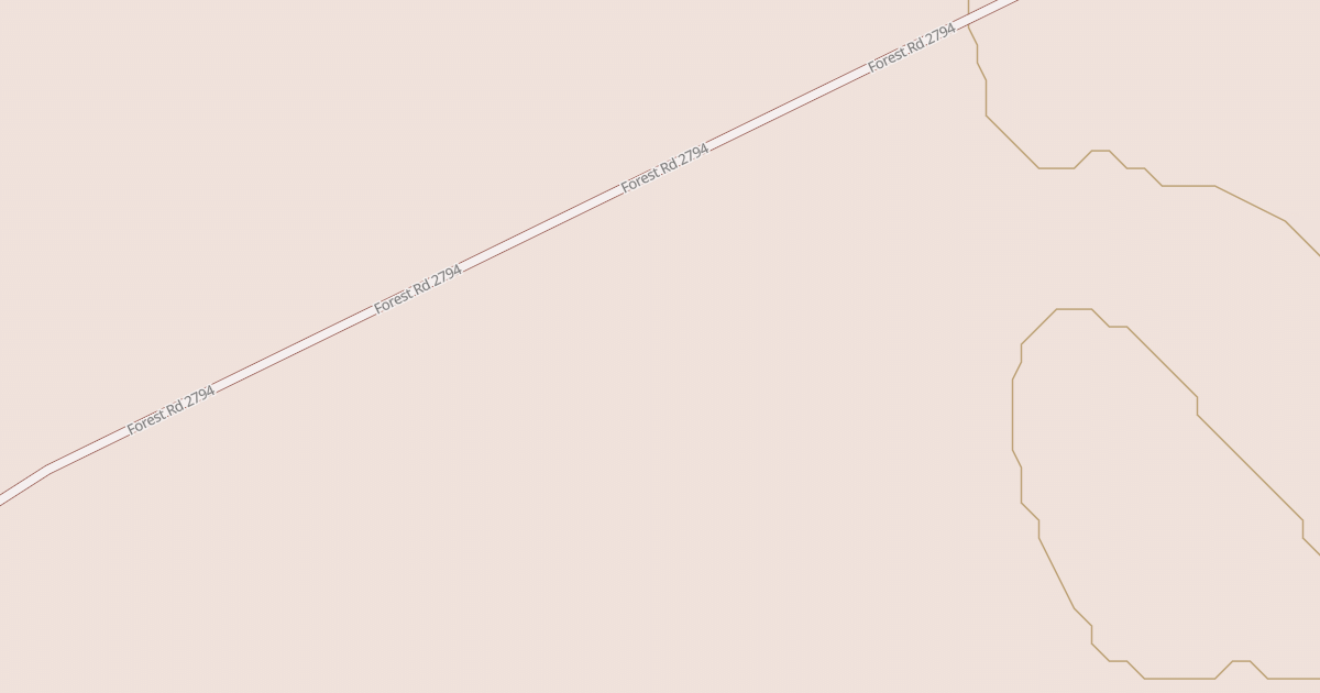 Map preview of FR 2794 SPUR B