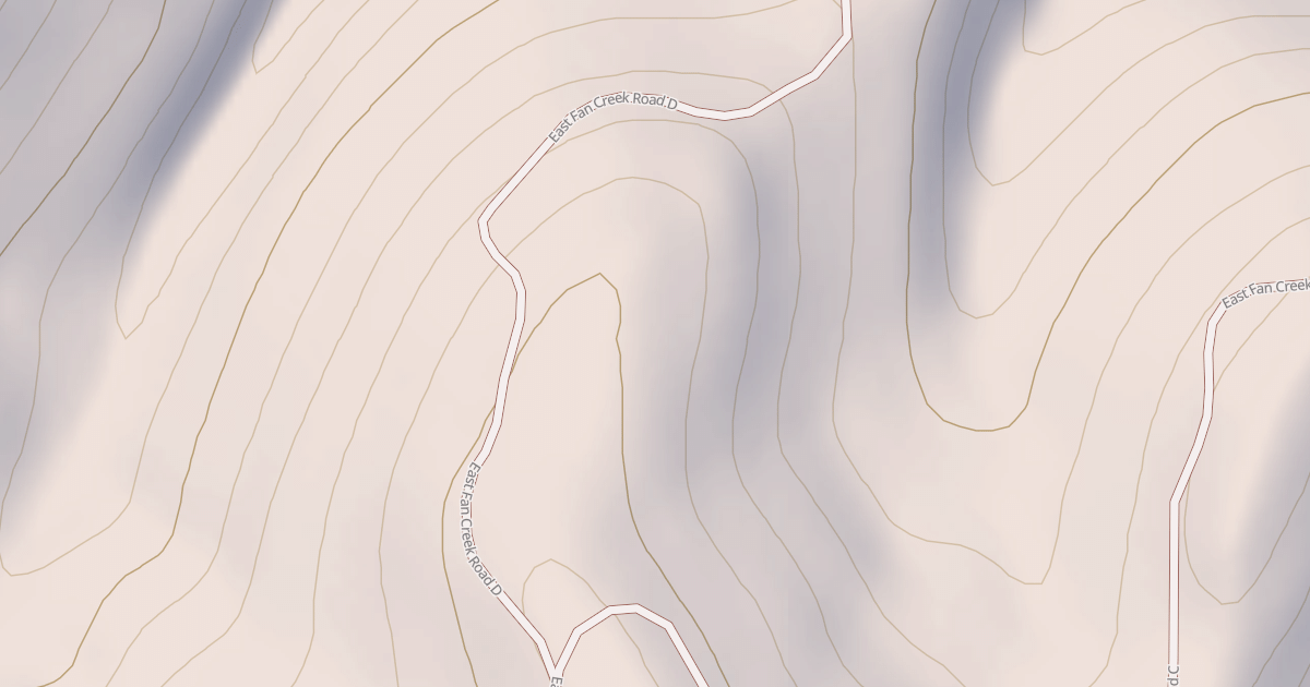 Map preview of EAST FAN CREEK D