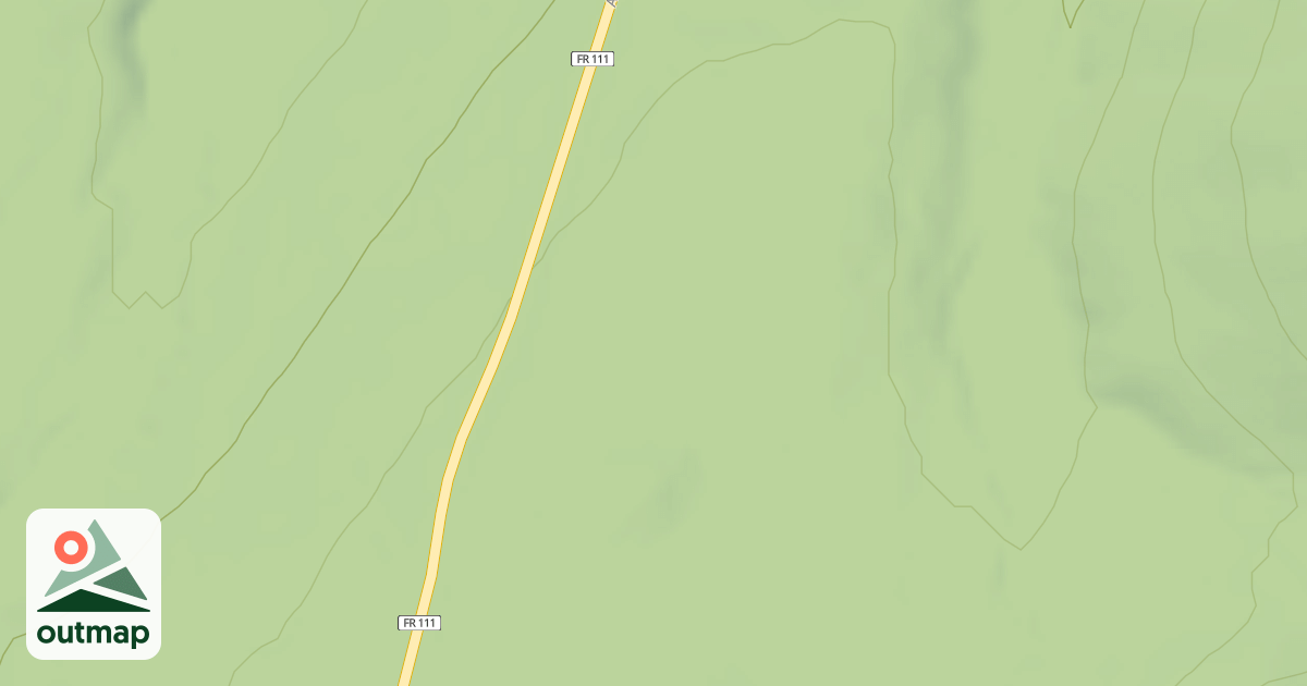 Map of ARLINGTON SPUR 1O