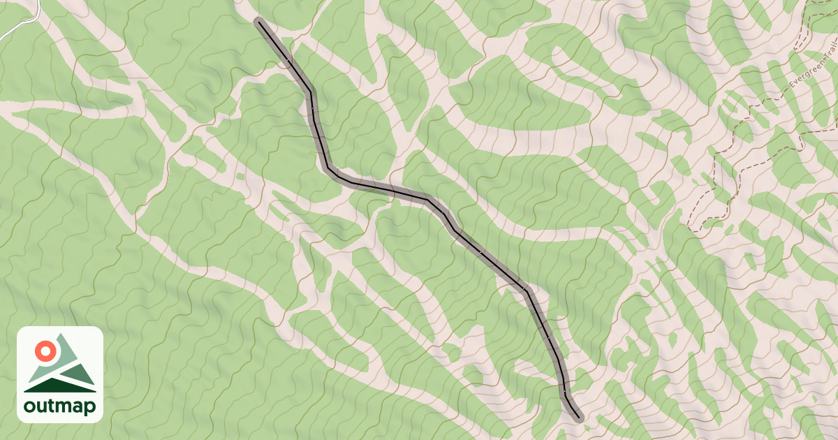 Map of Devil's Backbone