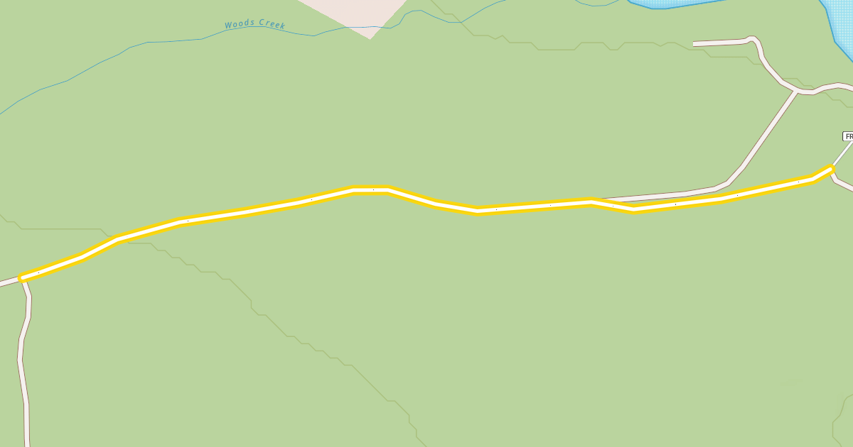 Map preview of Telephone Line West Road