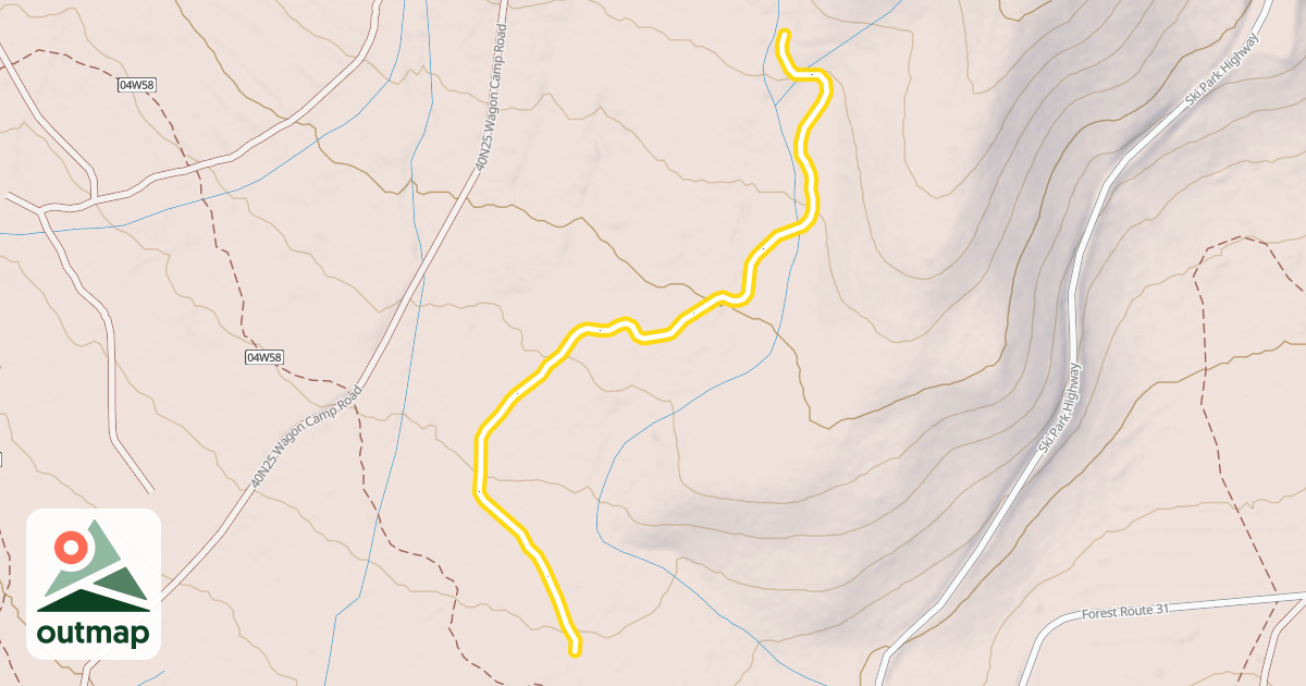 Map of Winding Way