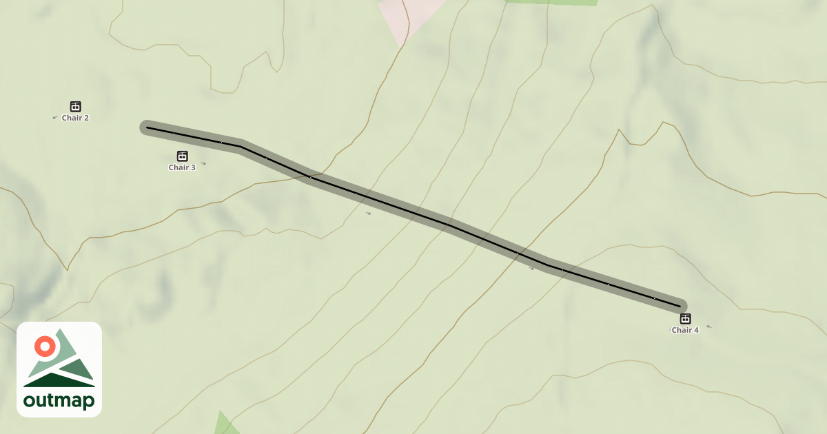 Map of C-3 Lift Line
