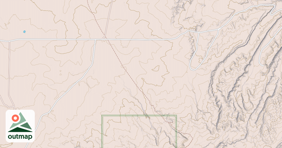 Map of Continental Divide National Scenic Trail
