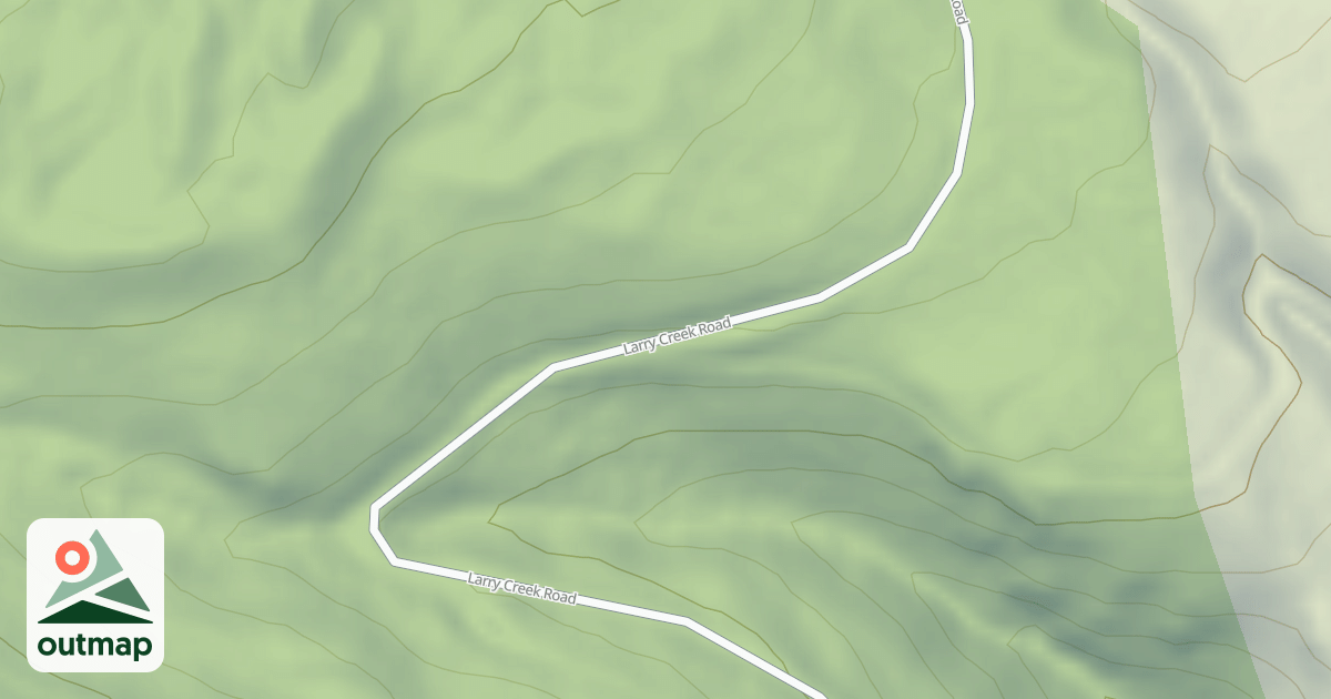 Map of (FDR) LARRY CREEK