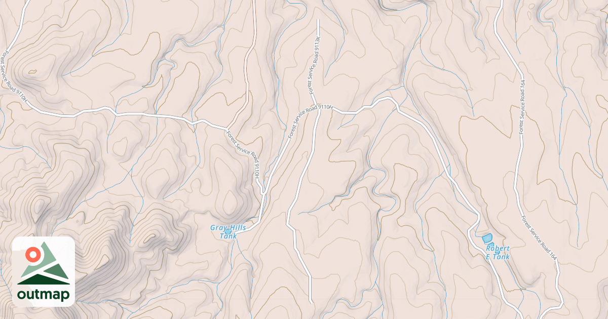 Map of AIKENS TANK