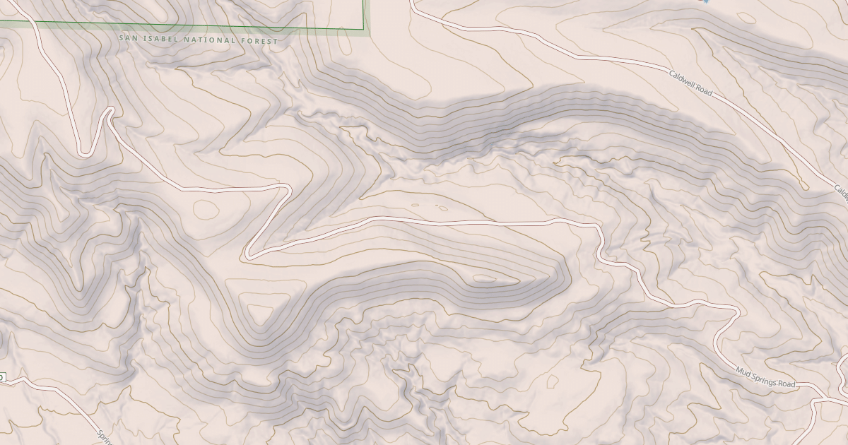 Map preview of MUD SPRINGS