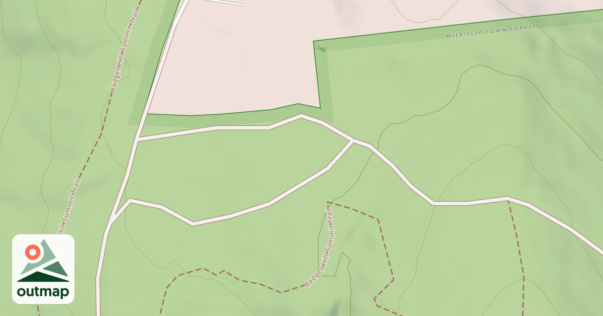 Map of Snowmobile Trail 501