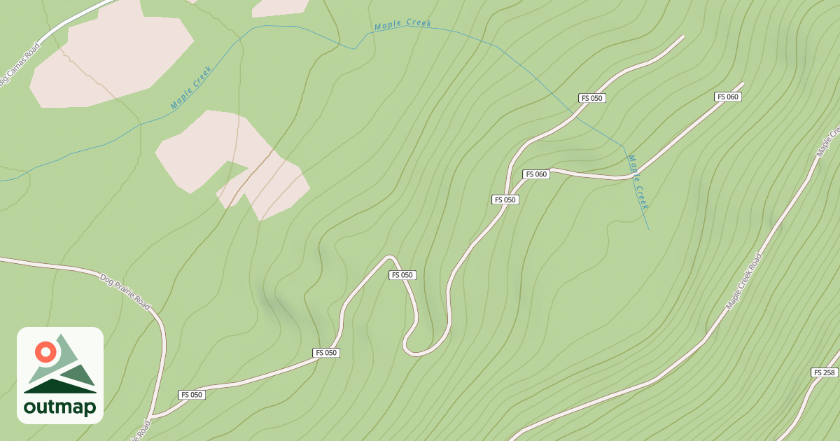 Map of CAMP CR T.S.