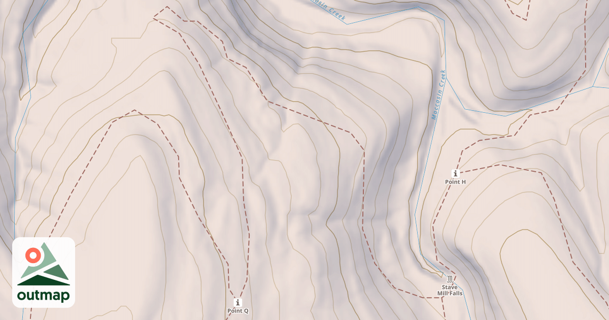 Map of MG STAVE MILL FLS D