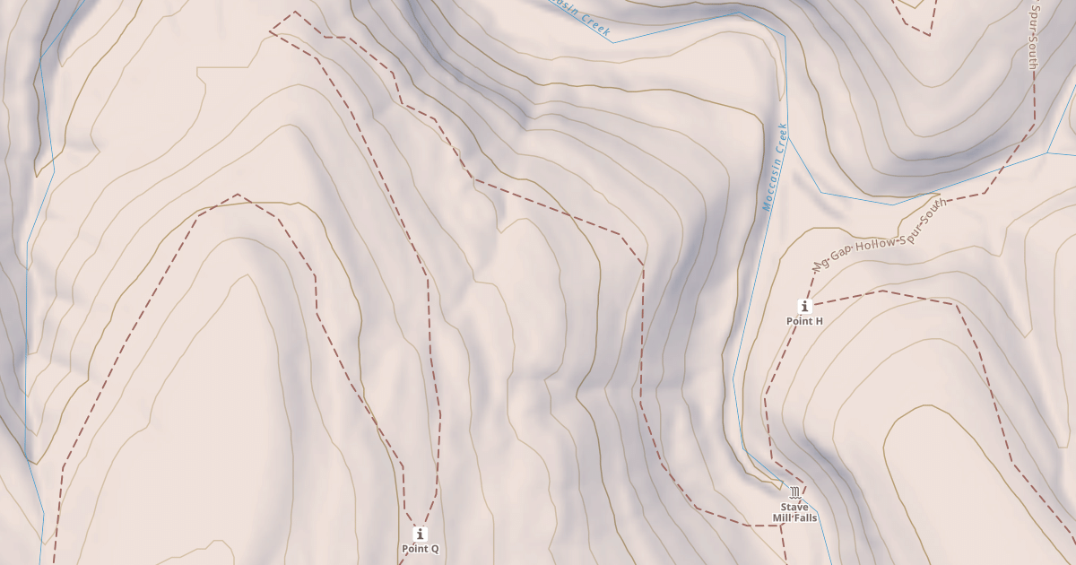 Map preview of MG STAVE MILL FLS D