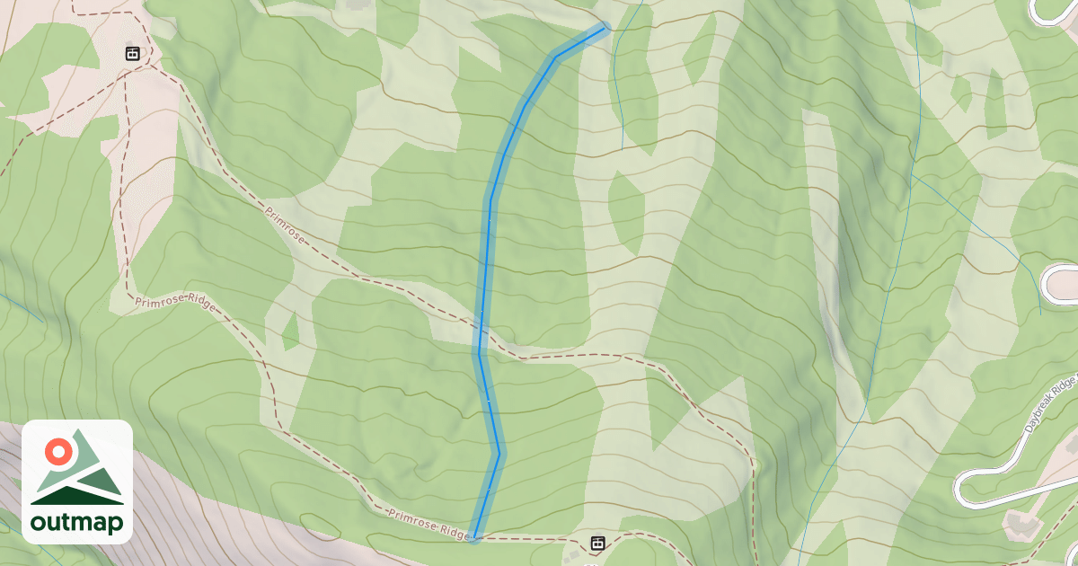 Map of Sourdough's Slide