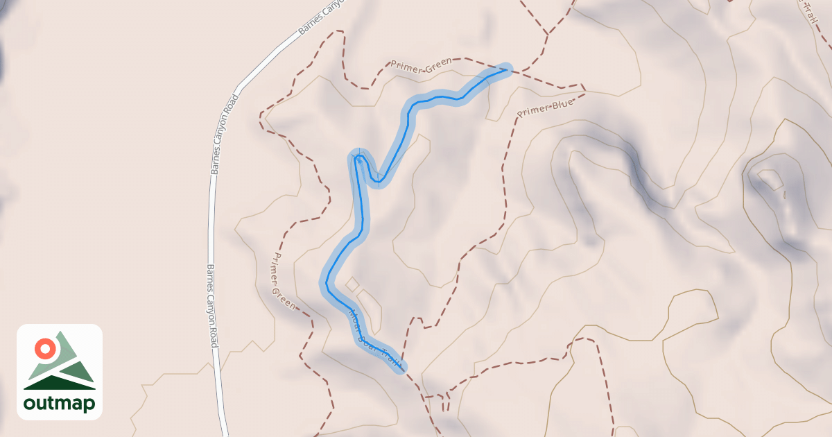 Map of Moar Boar Trail