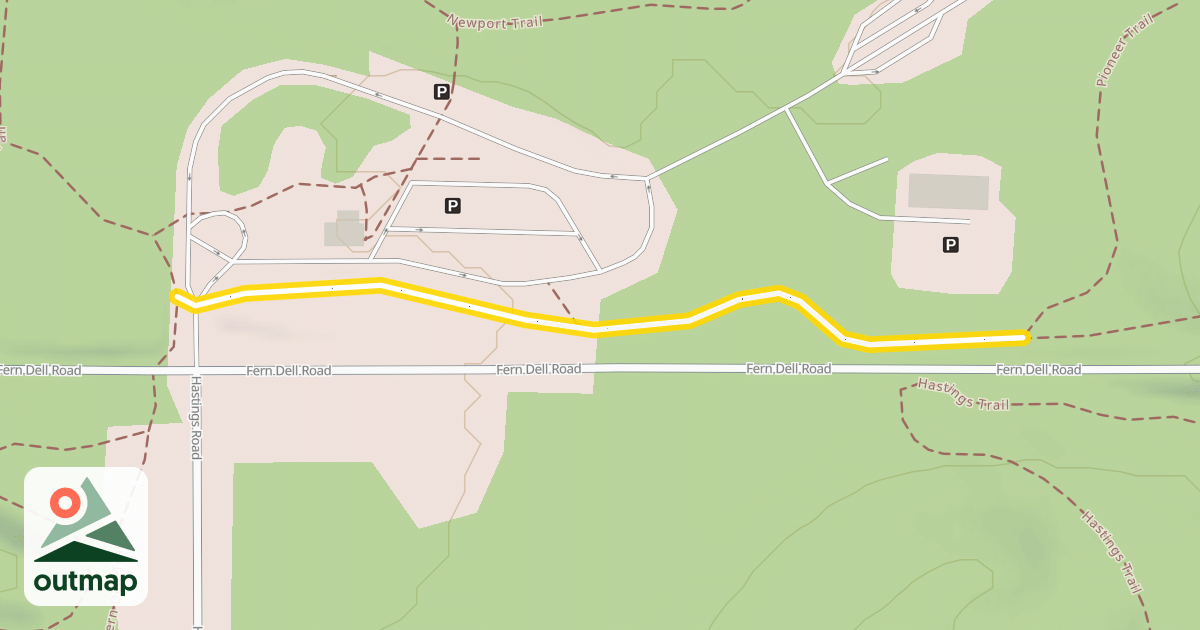 Map of Pioneer Trail