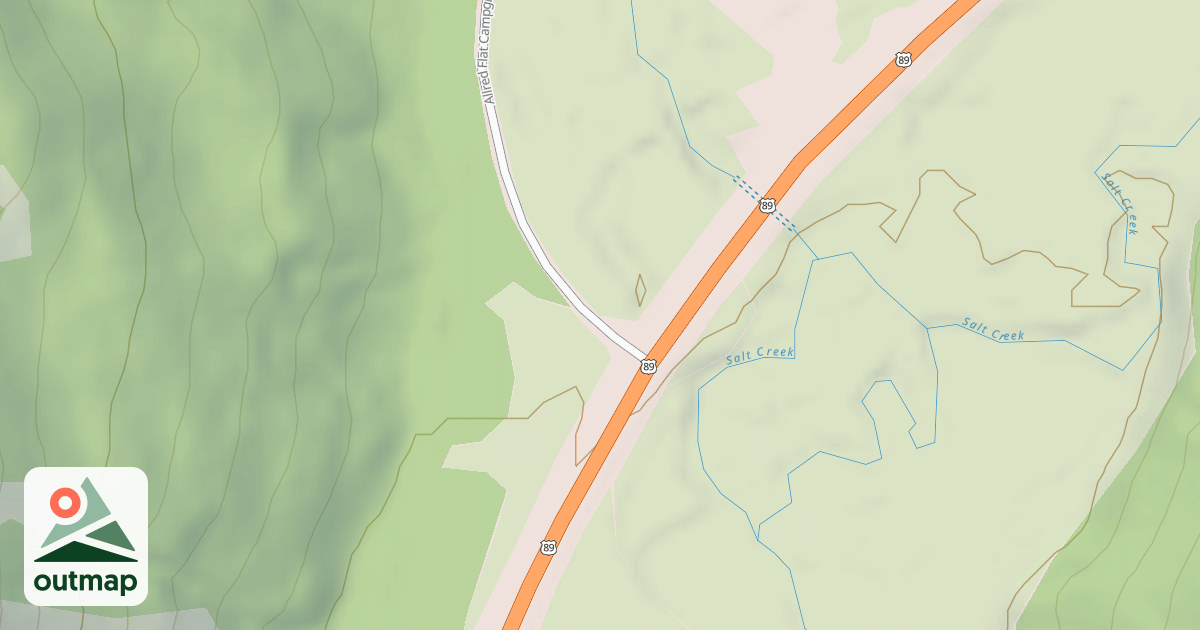 Map of ALLRED FLAT C G