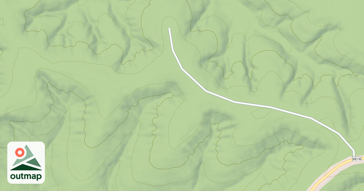 Map of CRAZY WOMAN