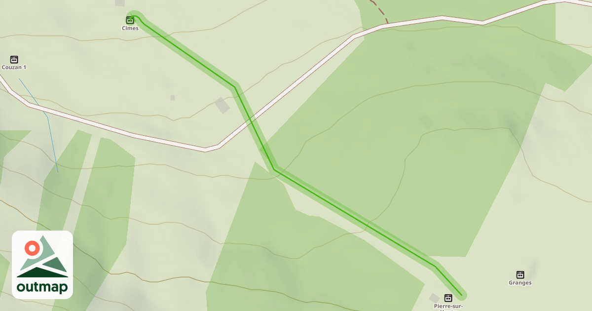 Map of Le Replat