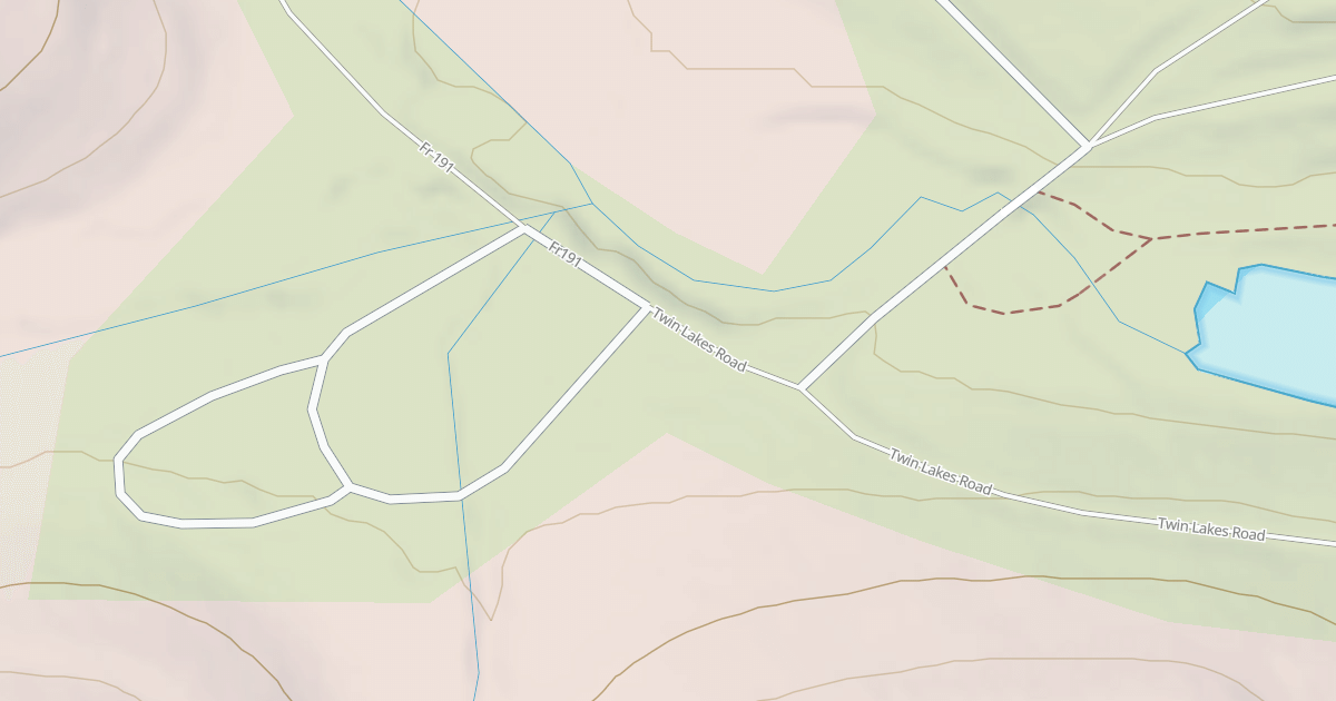 Map preview of TWIN LAKES CMPGRD - B