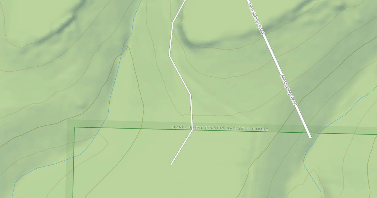 Map preview of USFS National Forest System Roads {B3639FC4-6820-4184-8D16-4CF2C96230EB}