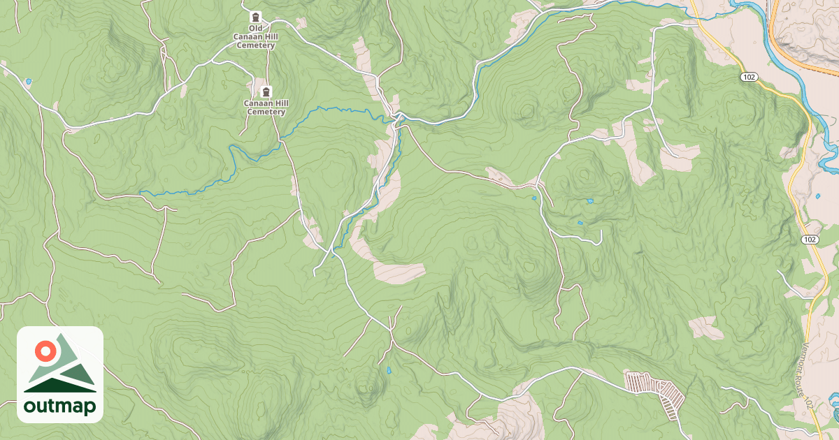 Map of 105C