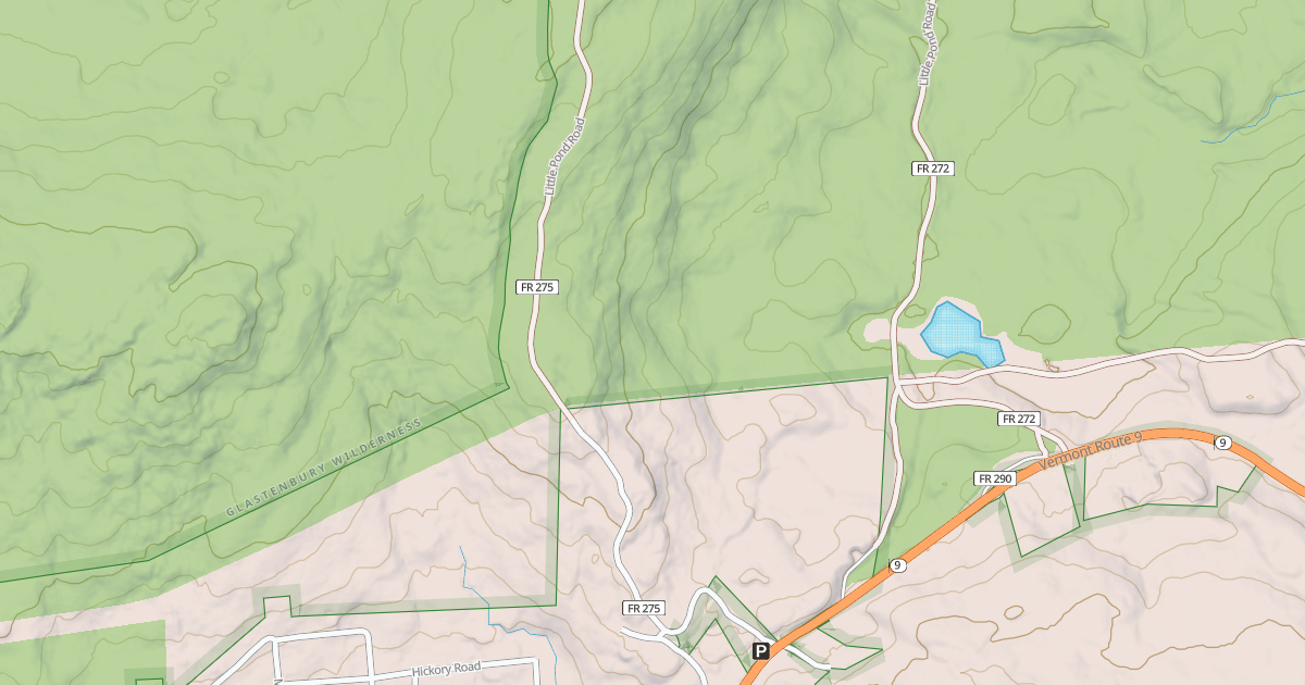 Map preview of LITTLE POND