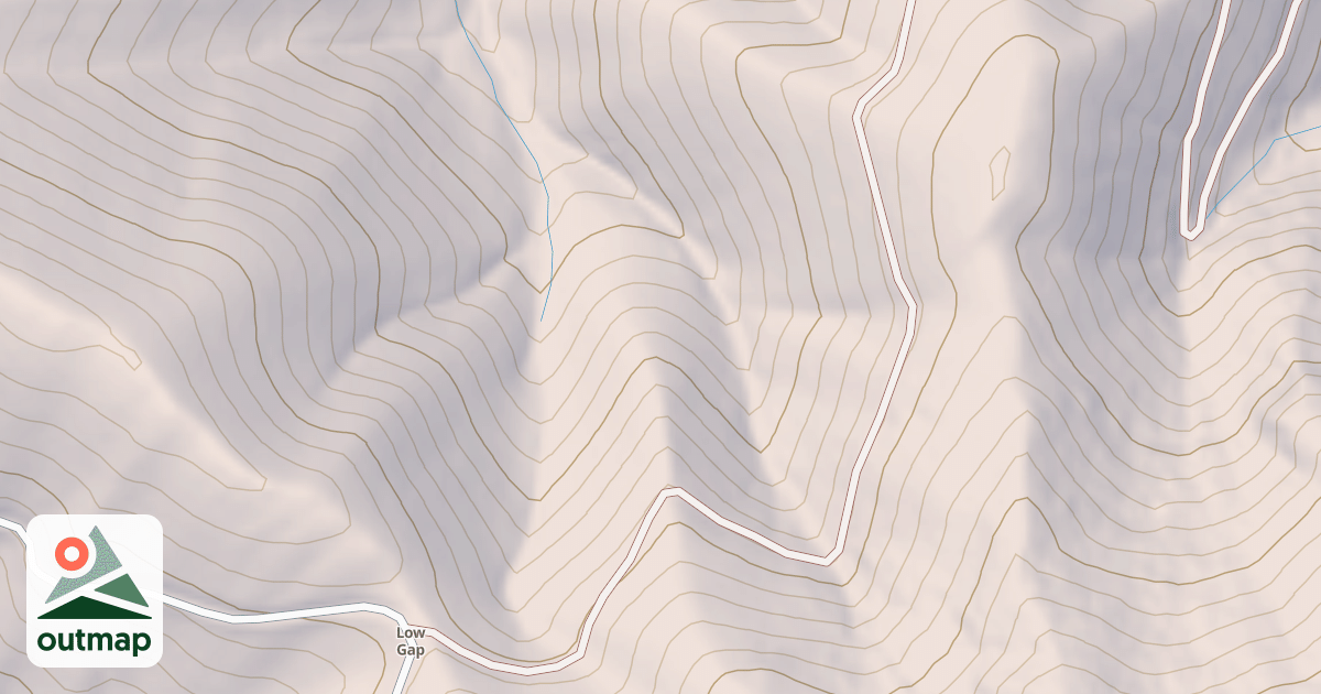 Map of ROCKY RIDGE