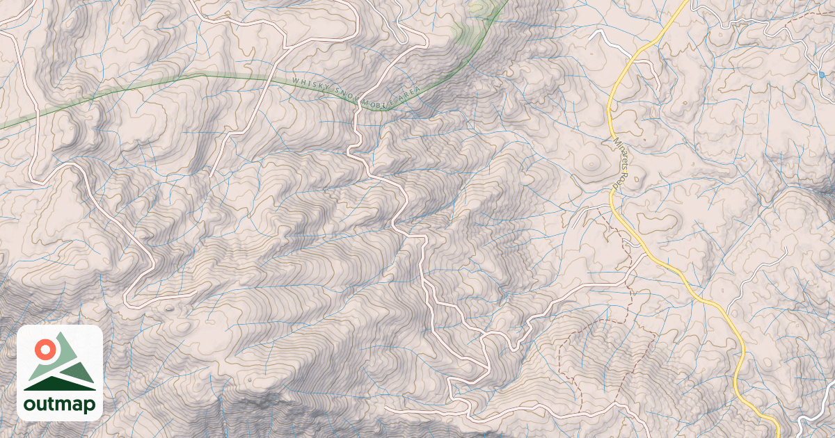 Map of CLEARWATER CREEK