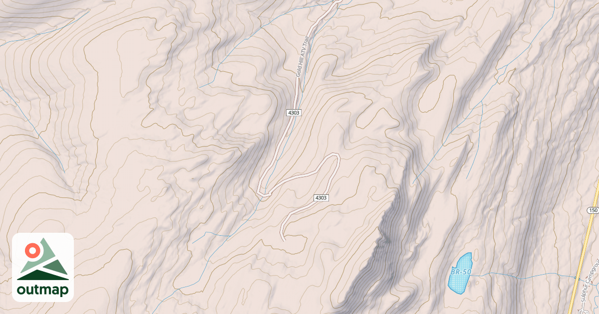 Map of GOLD HILL ATV