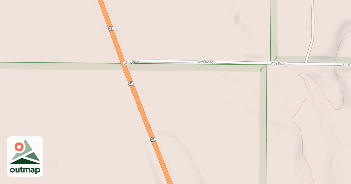 Map of BAKER CREEK SPUR D