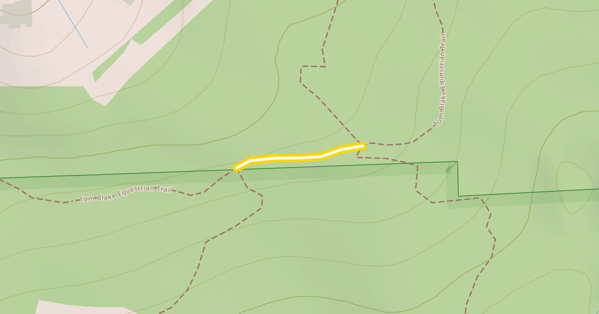 Map preview of Tom Blake Trail