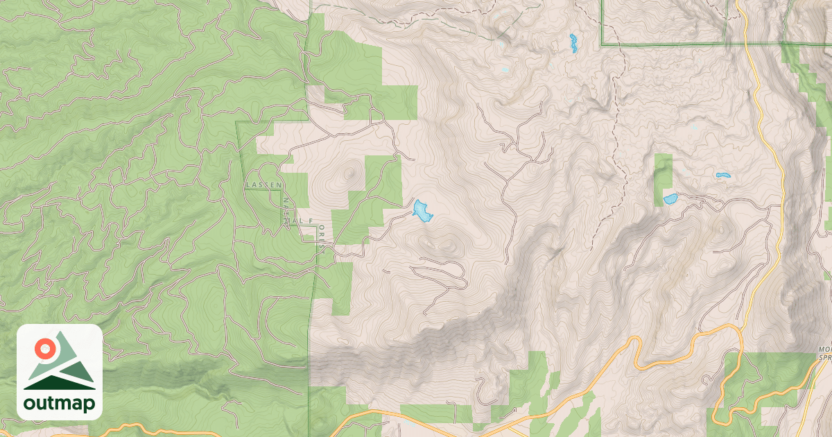 Map of MINERAL VIOLA HWY(DR17/FH170)