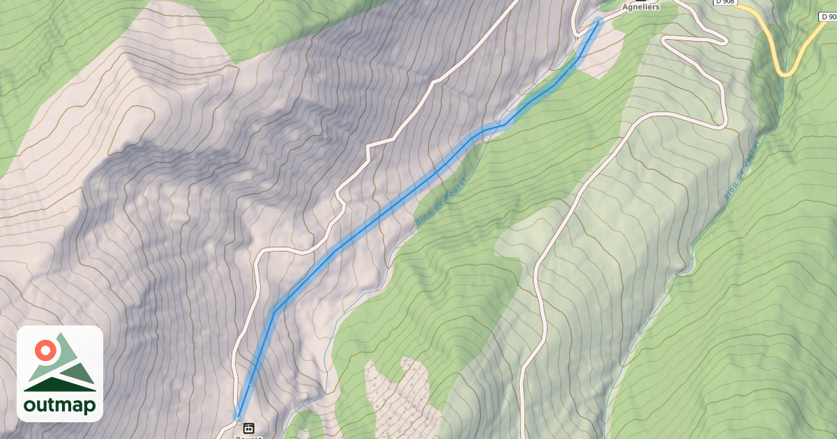 Map of Agneaux