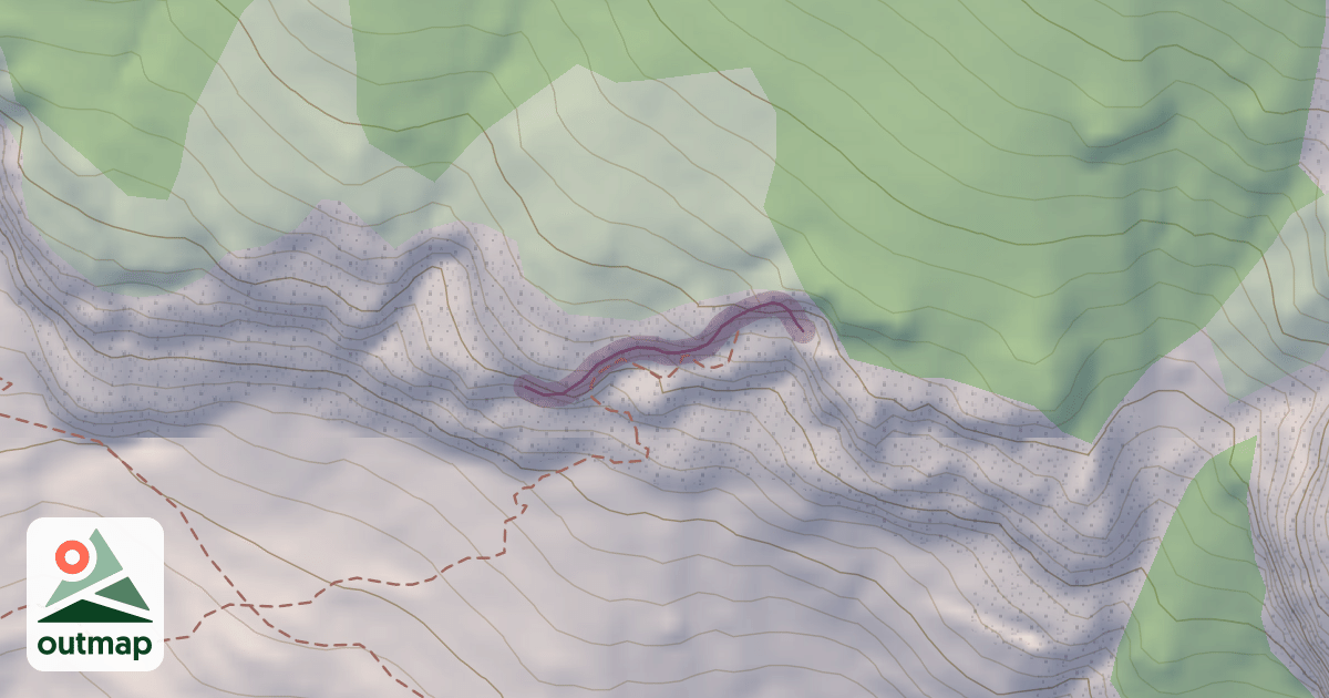 Map of Rocher des brumes
