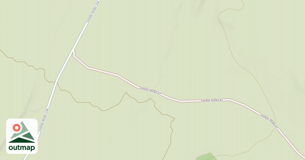 Map of HARDY SPRING