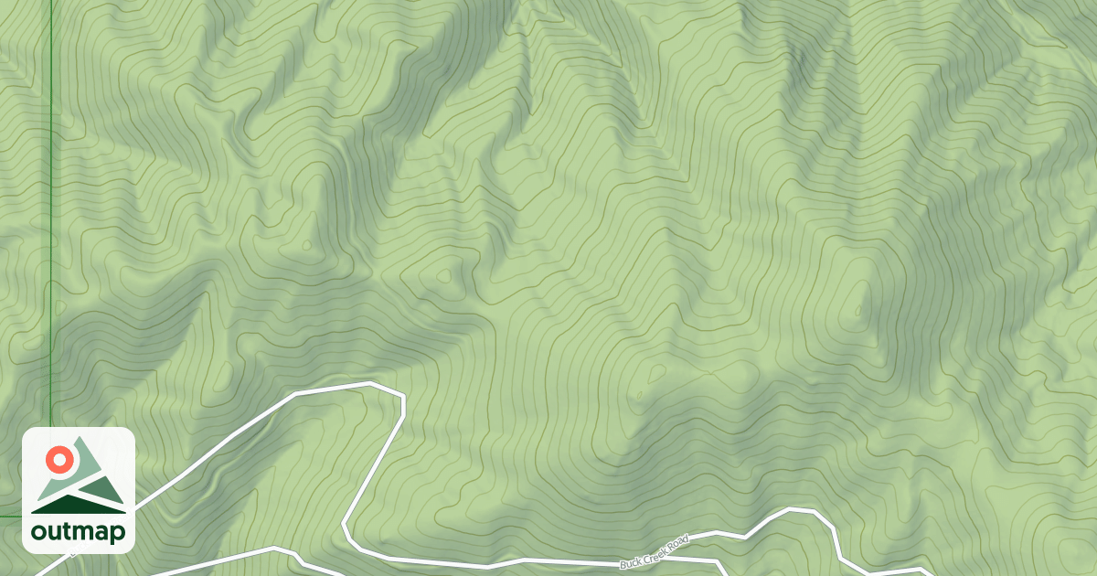 Map of (FDR) BUCK CREEK