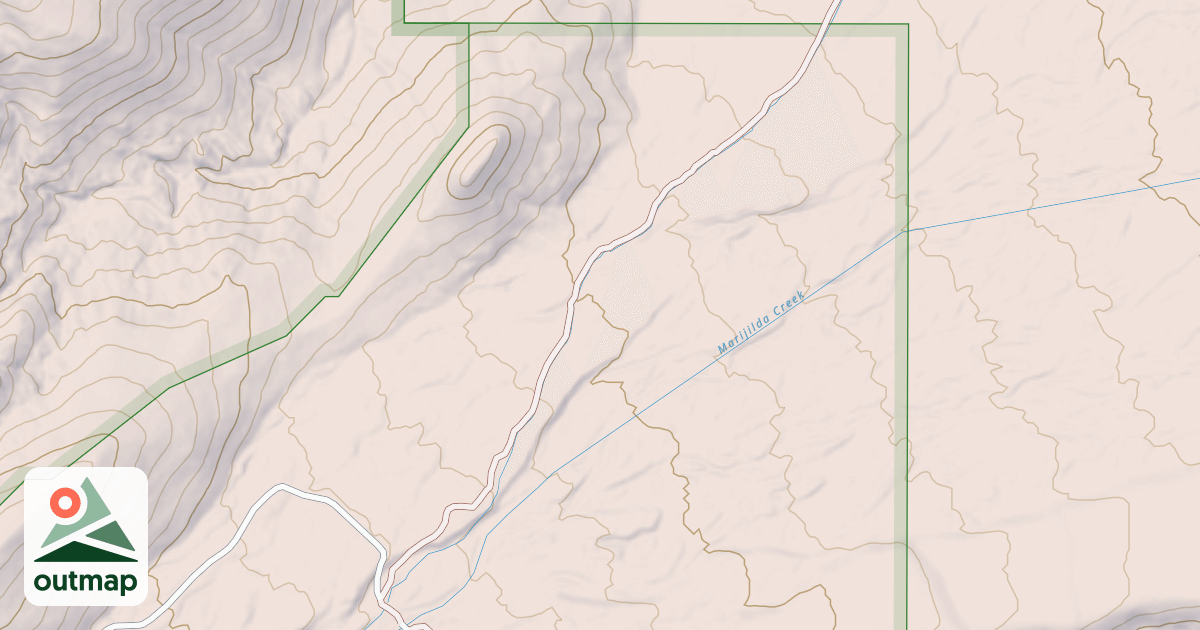 Map of LEBANON DITCH