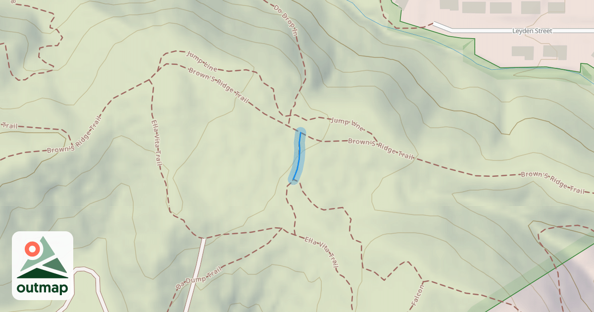 Map of Browns Ridge Connector