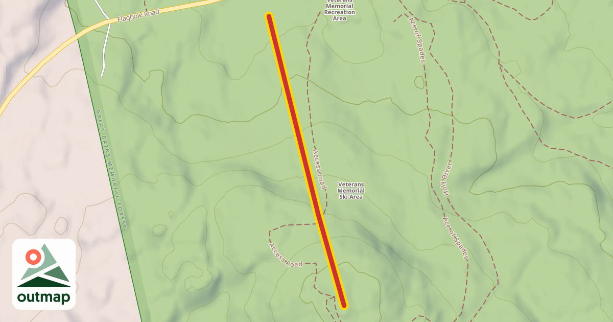 Map of T-Bar