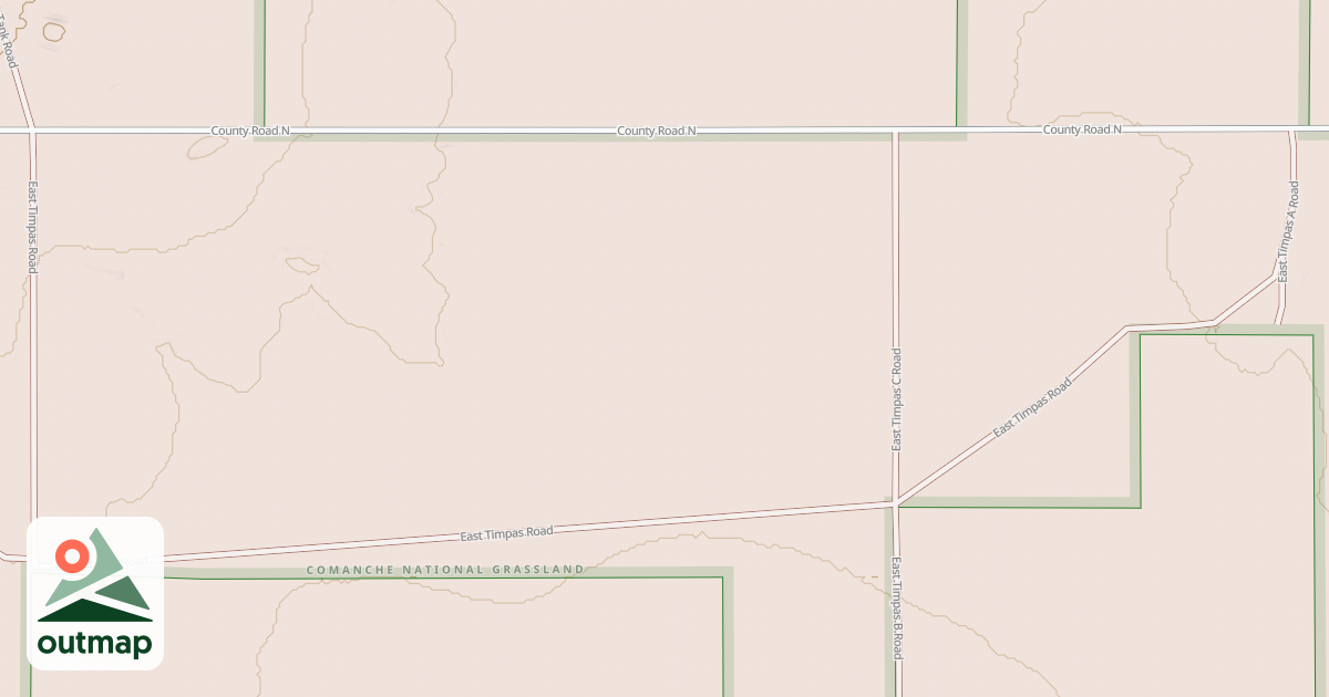 Map of EAST TIMPAS