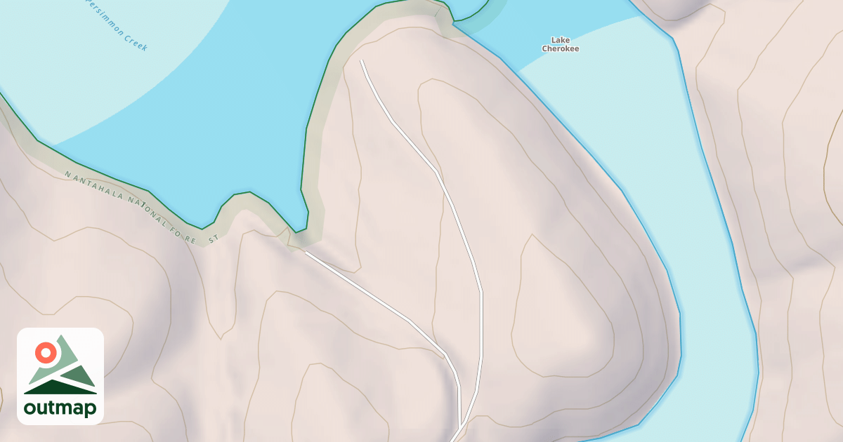 Map of LITTLE DAM