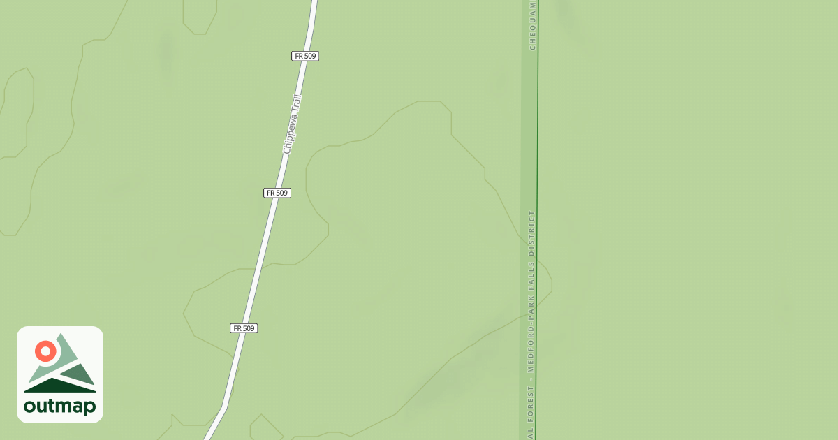 Map of SPUR 509A