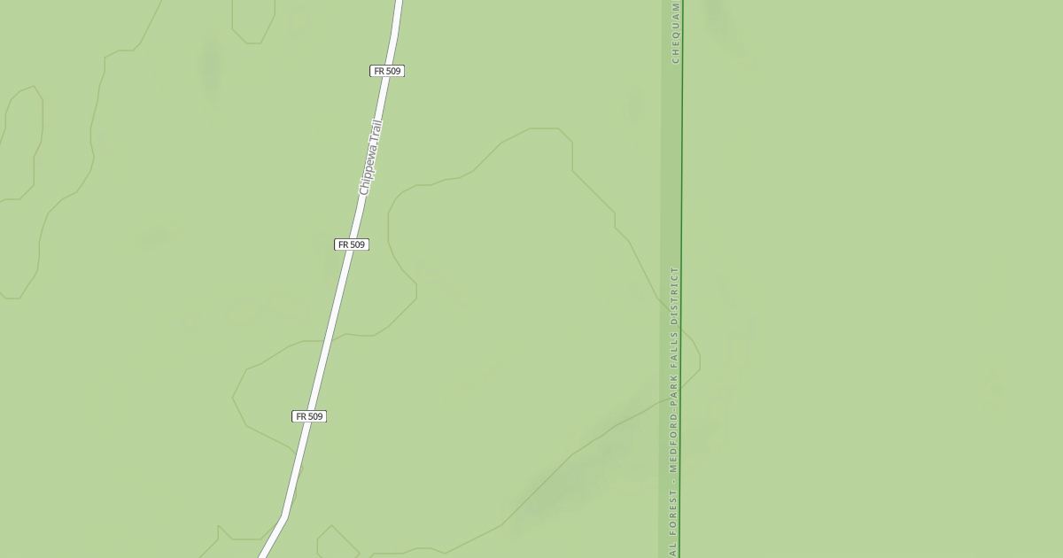 Map preview of SPUR 509A