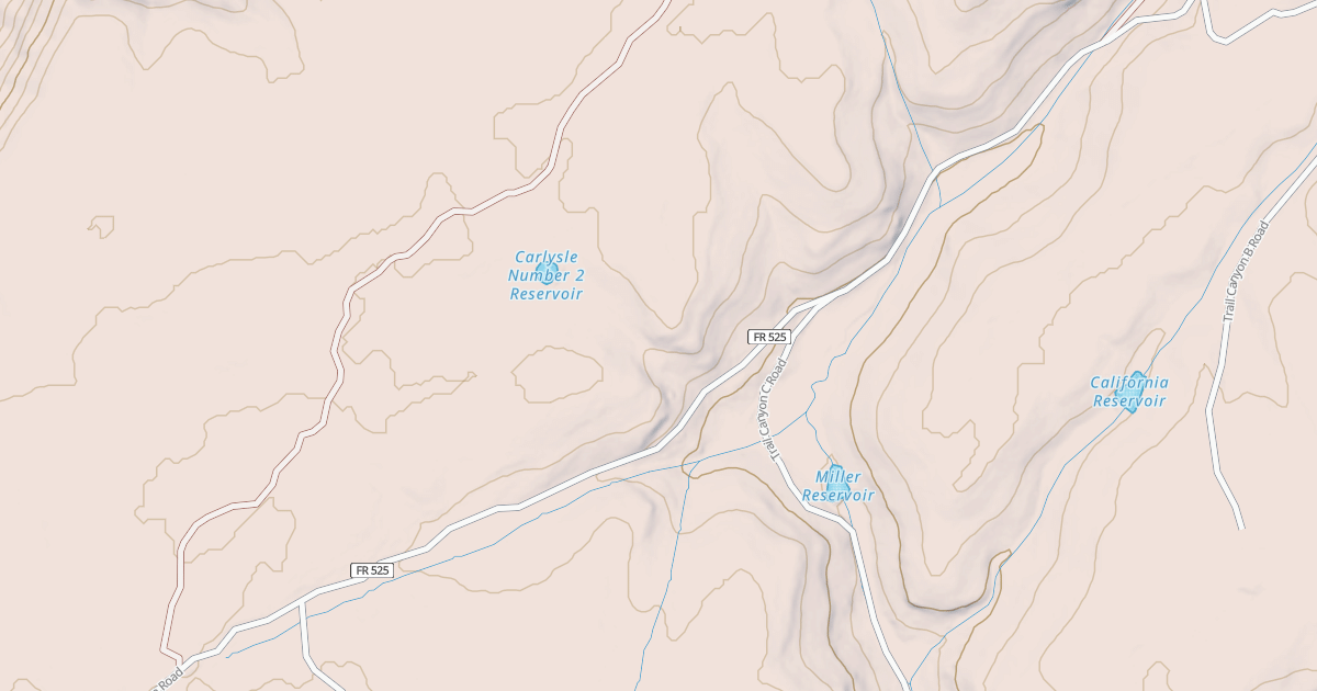 Map preview of TRAIL CANYON