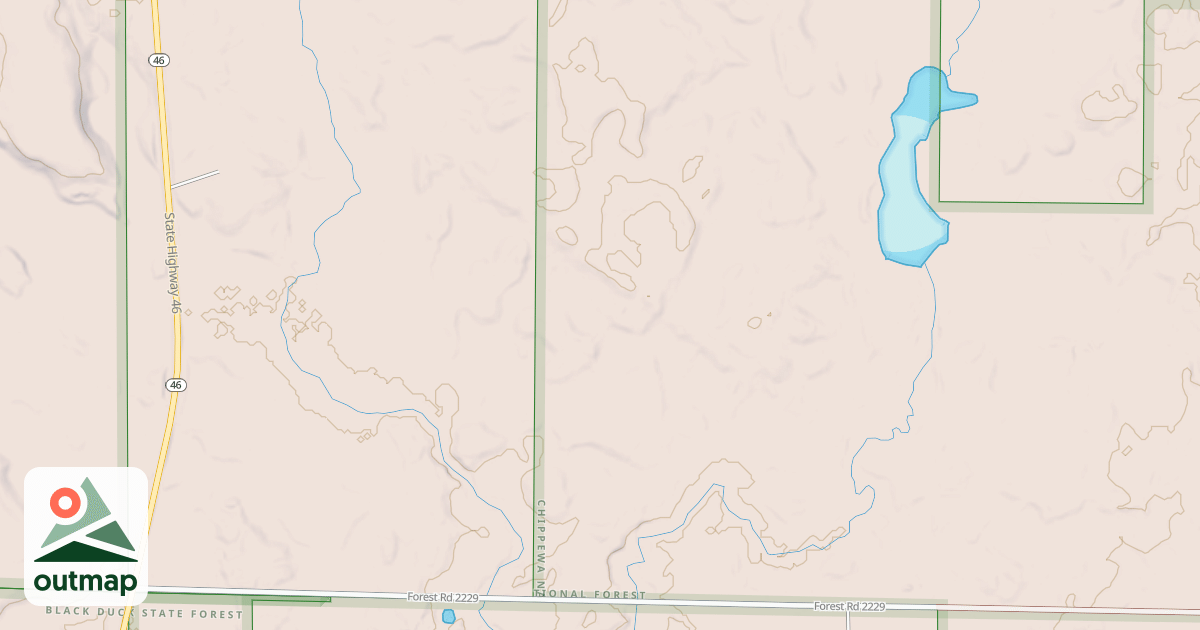 Map of FR 2609