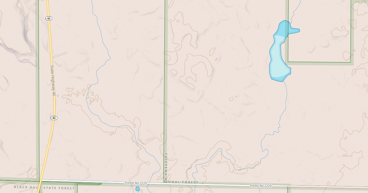 Map preview of FR 2609